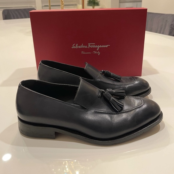 Mens Ferragamo Tramezza Loafers 